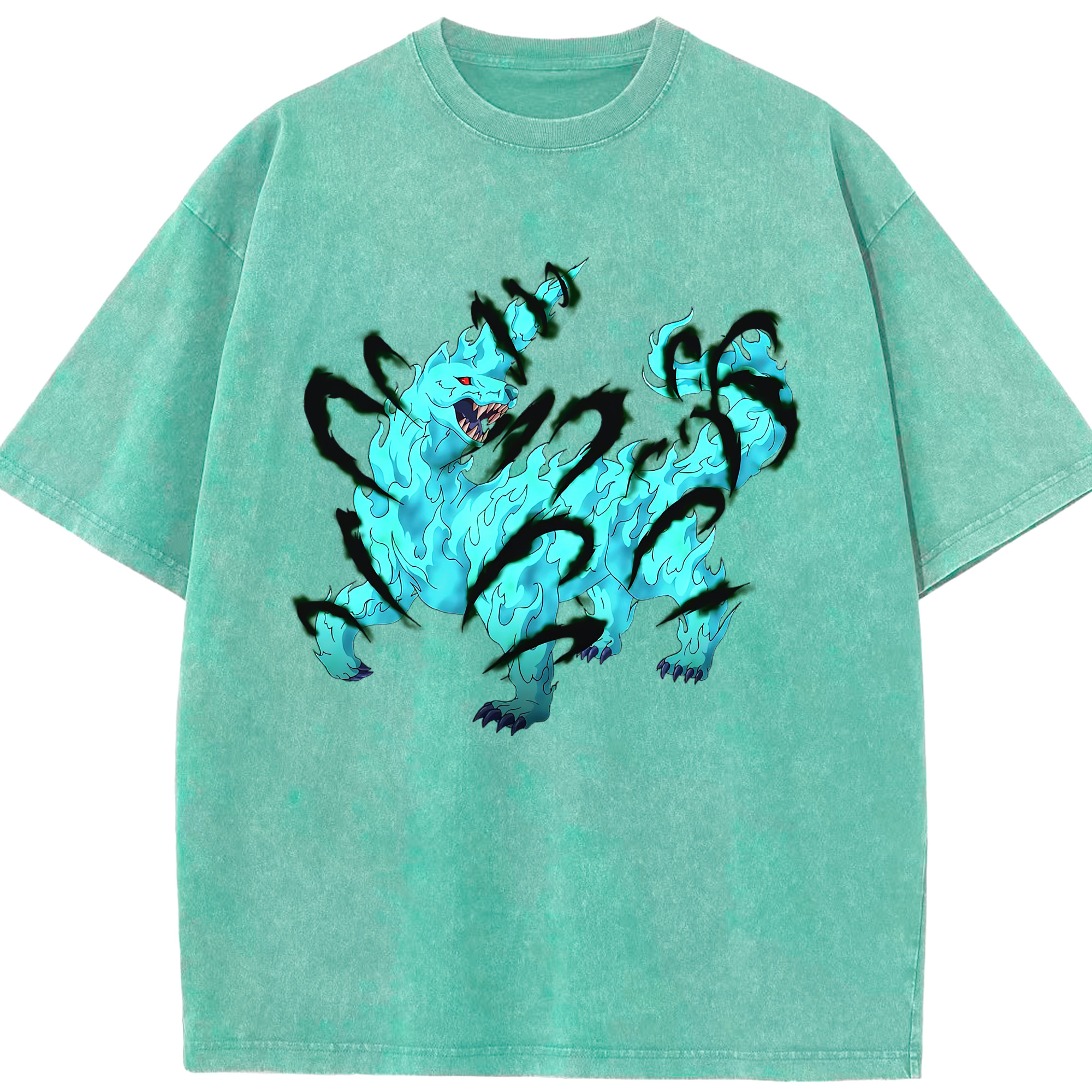 （画像用） 遊☆戯☆王 Yu-Gi-Oh! 綿100% ヴィンテージ風 半袖Tシャツ（フロントプリント）